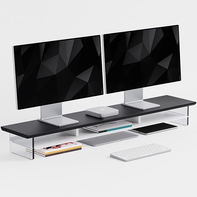 FENSULN Dual‑Tier Monitor Stand by FENSULN