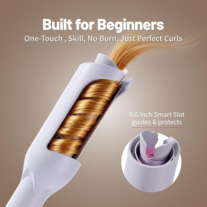 Inovocare Upgraded Automatic Rotating Curling Iron - Image 3