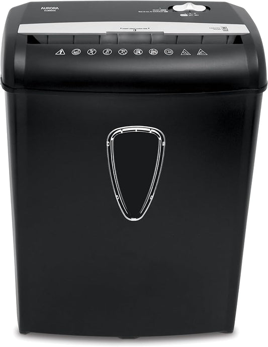Aurora AU890XA 8-Sheet Crosscut Paper and Credit Card Shredder by Aurora
