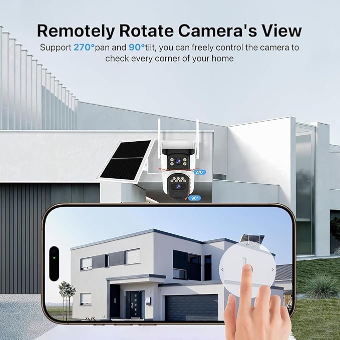 VSTARCAM 2K Dual Lens Security Camera Outdoor WiFi Camera - Image 7