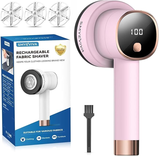 Smyeviva Rechargeable Fabric Shaver by Smyeviva