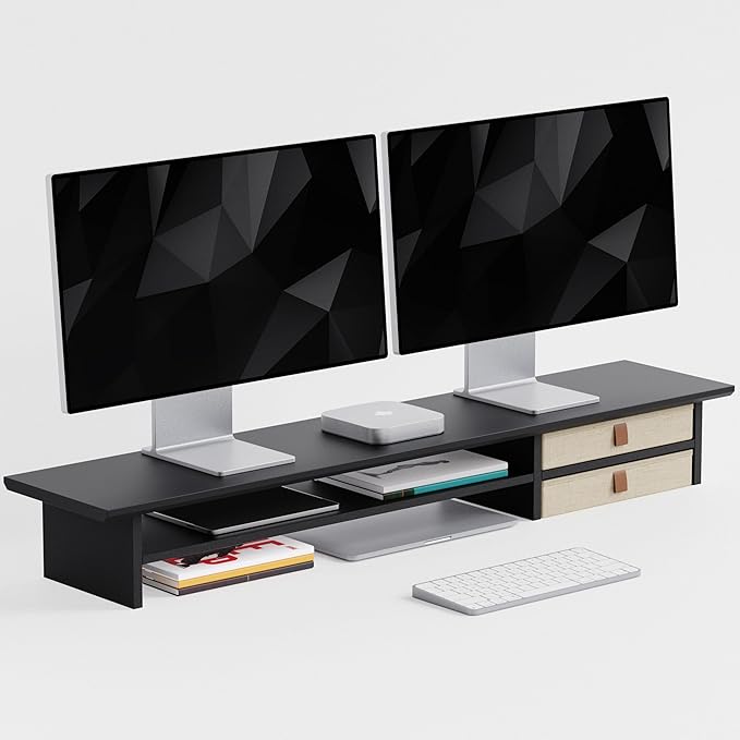 FENSULN Dual‑Tier Monitor Stand Riser by FENSULN
