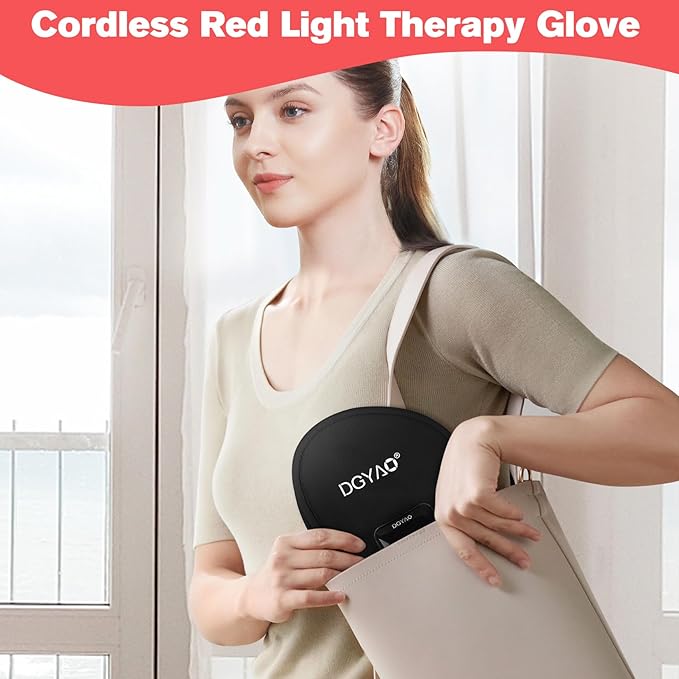 DGQY Cordless Infrared Red Light Gloves - Image 5