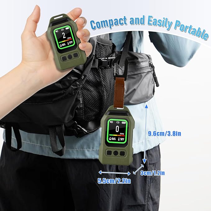Lwuey Portable Carbon Monoxide Detector - Image 8