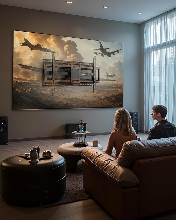 monTEK Heavy Duty TV Wall Mount - Image 7