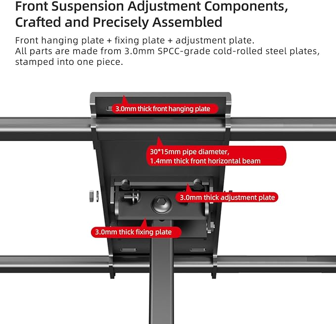 HILLPORT 98 100 110 TV Wall Mount 120 130 inch Full Motion Ultrathin Bracket - Image 6
