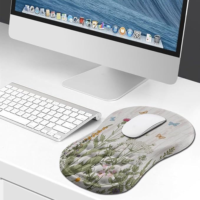 Hokafenle Ergonomic Mouse Pad Wrist Support, Wrist Rest Mousepad - Image 6
