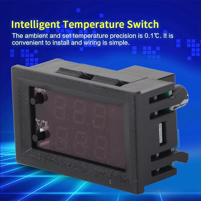 Fayelume Temperature Controller, Digital Display DC 12V Thermostat, -50 to 110 - Image 4