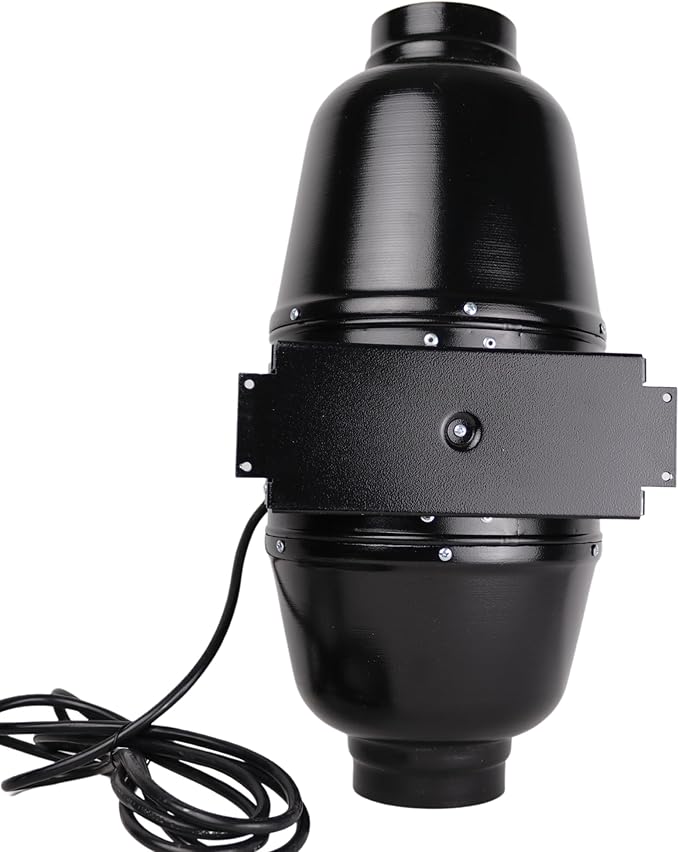 VENTS-US TT Silent M 125-5" Inline Duct Fan Includes Two-Speed Switch - Image 6