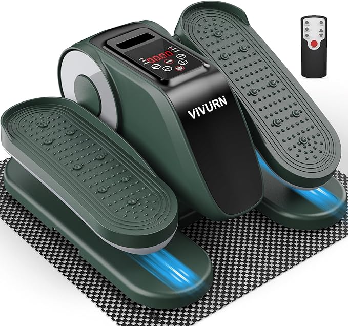 VIVURN® 019 Under Desk Elliptical 12 Adjustable Speeds Motorized Leg Exerciser by VIVURN