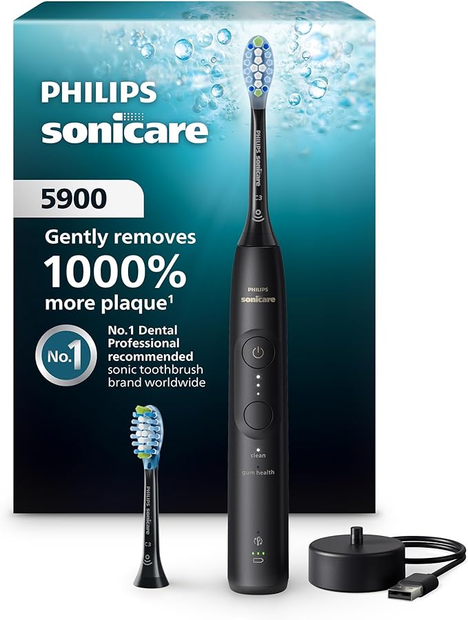 Philips Sonicare 5900 Rechargeable Toothbrush Black by PhilipsSonicare