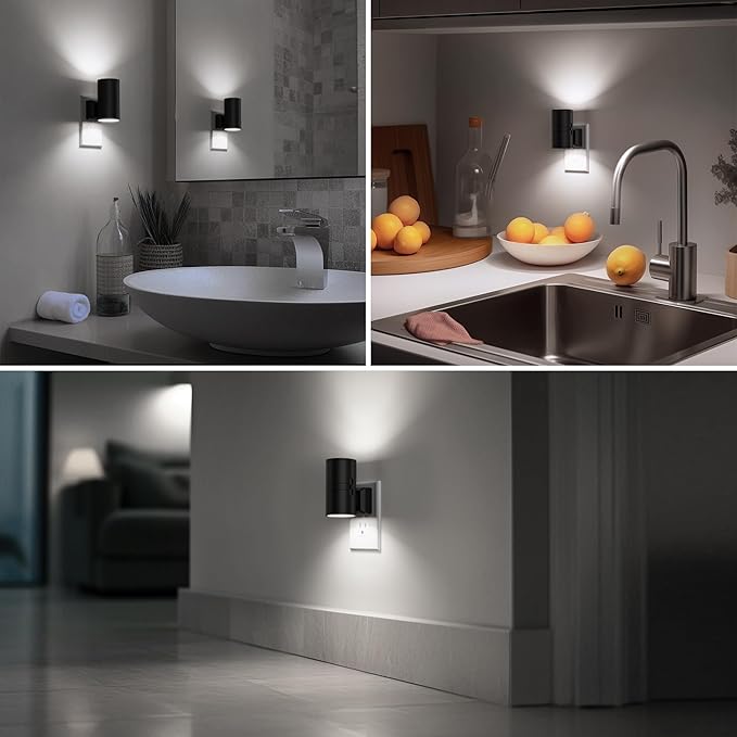 Briignite Night Lights Plug into Wall, Modern LED Night Light Plug in, Dusk to - Image 5
