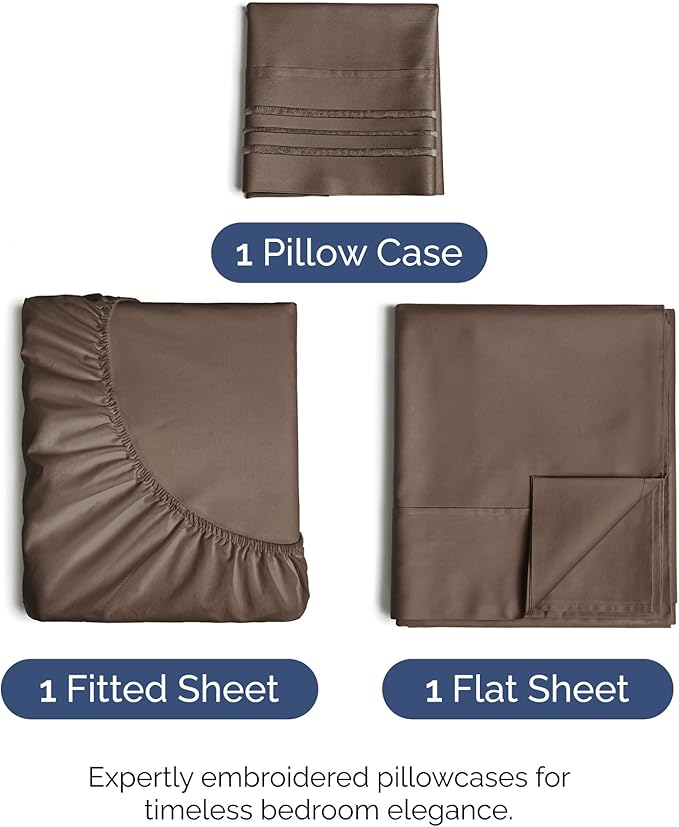 Twin XL Size 3 Piece Sheet Set - Image 2