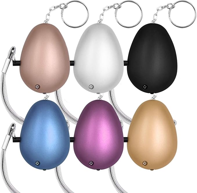 KOSIN Safe Sound Personal Alarm, 6 Pack 140DB Personal Security Alarm Keychain - Image 2