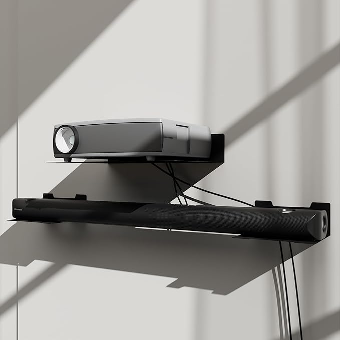 PzewMo Floating Metal Wall Mount Shelf, Shelf - Image 7