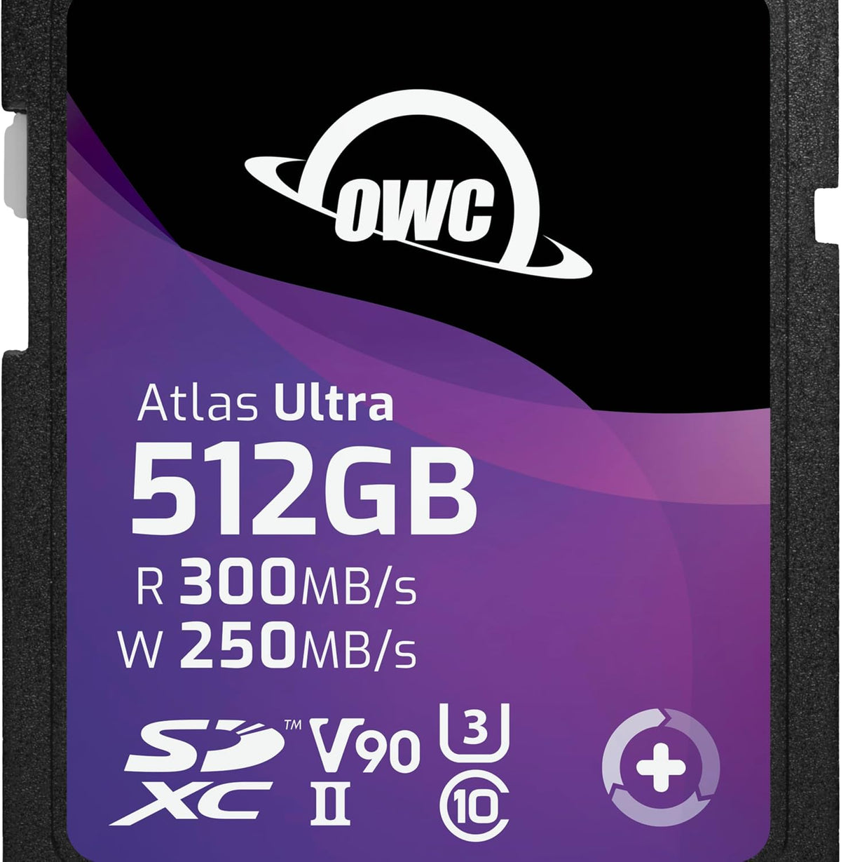 OWC Atlas Ultra 512GB SDXC UHS-II V90 Media Card