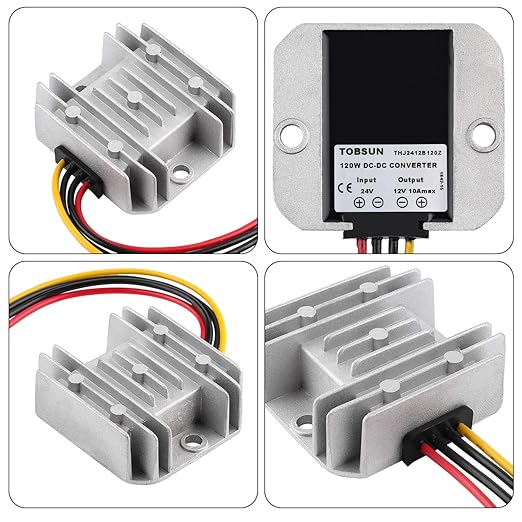 DC Voltage Reducer DC 24V Step Down to 12V 10A 120W Voltage Regulator Power - Image 2