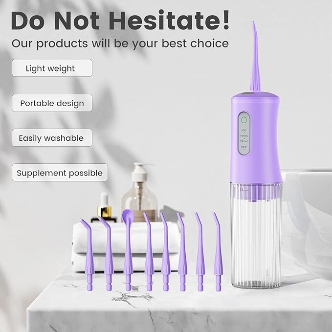 Cordless Water Flosser for Teeth Cleaning Pick - Image 5