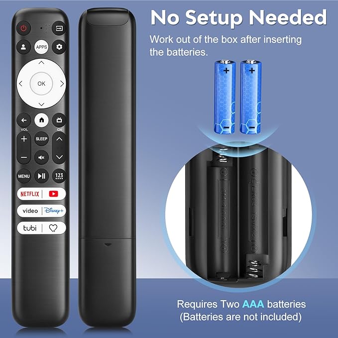 Replacement Only for Hisense-Google-TV-Remote, for Hisense Mini-LED QLED ULED - Image 6