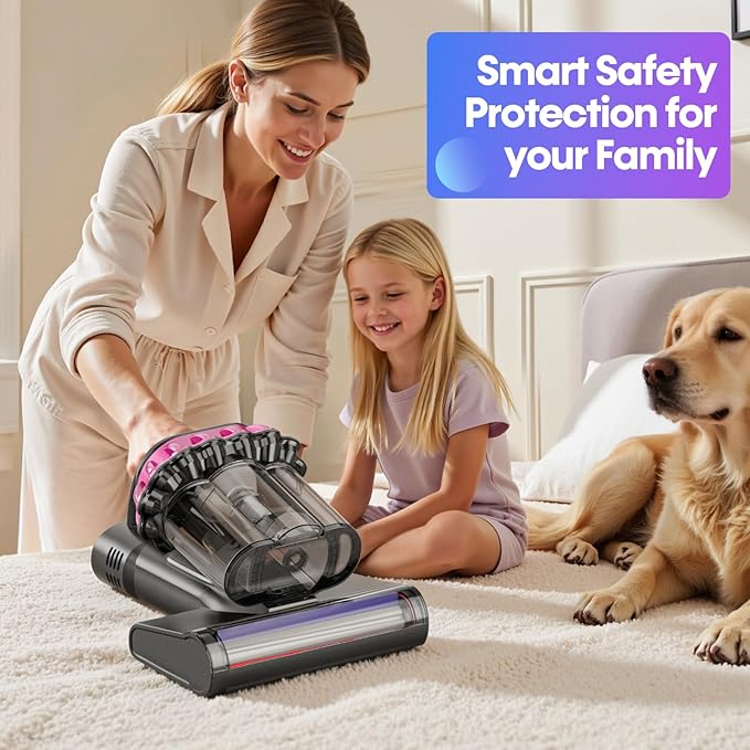 Flybroom Mattress Vacuum Cleaner 550W 18KPa Bed Vacuum Cleaner - Image 7