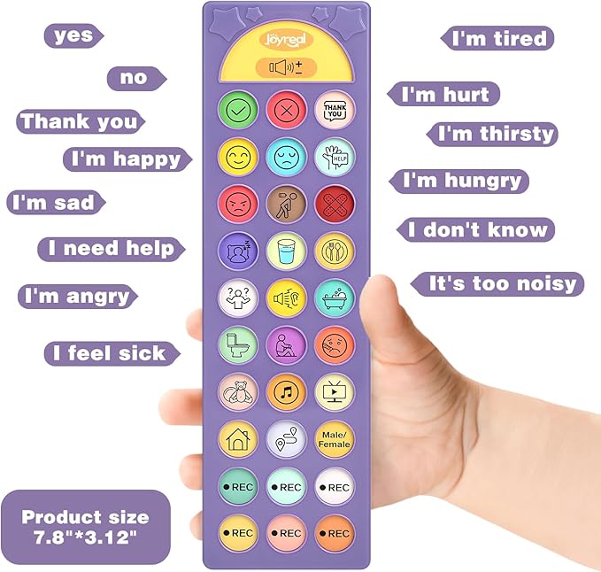 AAC Device for Autism, Joyreal Non Verbal Communication Tools for Speech - Image 5