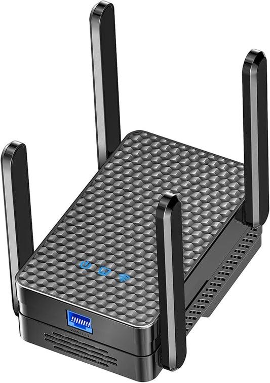 2026 WiFi 6 Extender Signal Booster, Longest Range up to 19980 sq.ft by EBOOUS