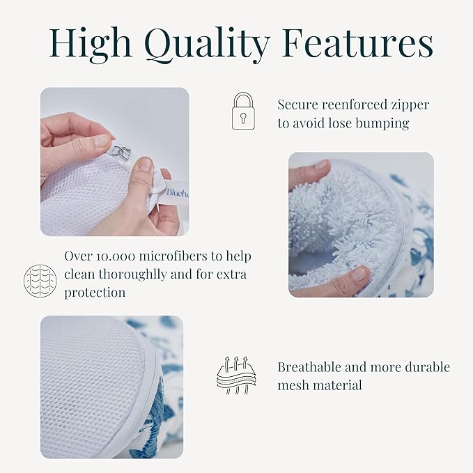 Shoe Washing Machine Bags with Sneaker Brush – Deep Clean & Protection Thick - Image 4