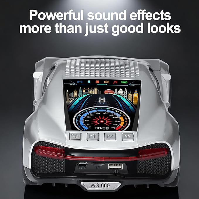 WSTER Luxury Sports Car Model Bluetooth Speaker - Image 4