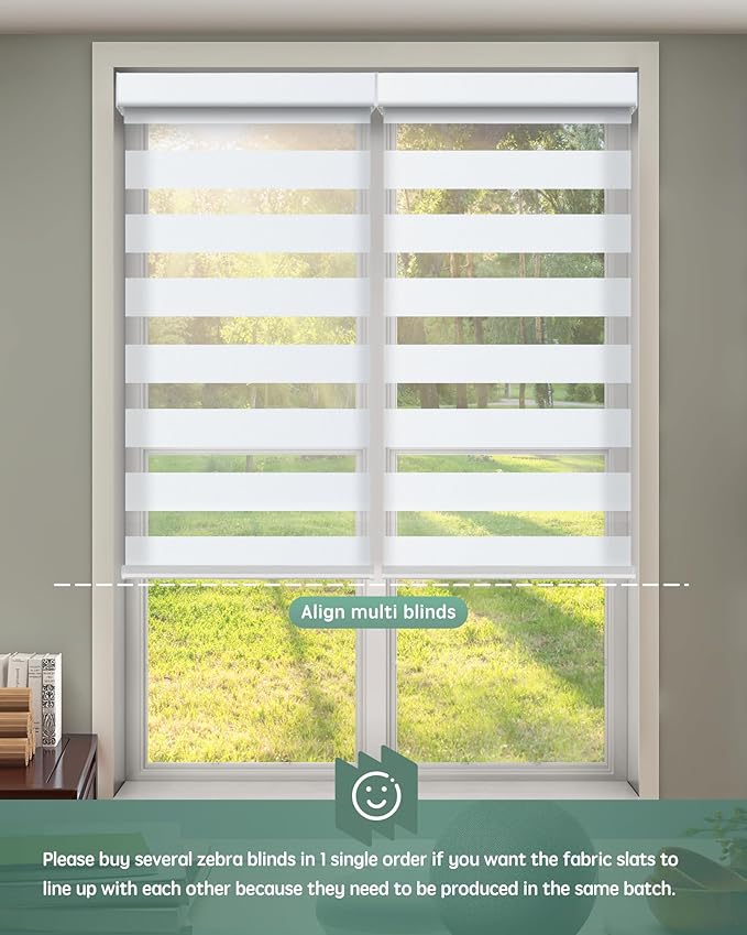 Yoolax Motorized Zebra Blinds Compatible - Image 7