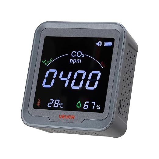 VEVOR Carbon Dioxide Monitor, CO2 Controller by VEVOR