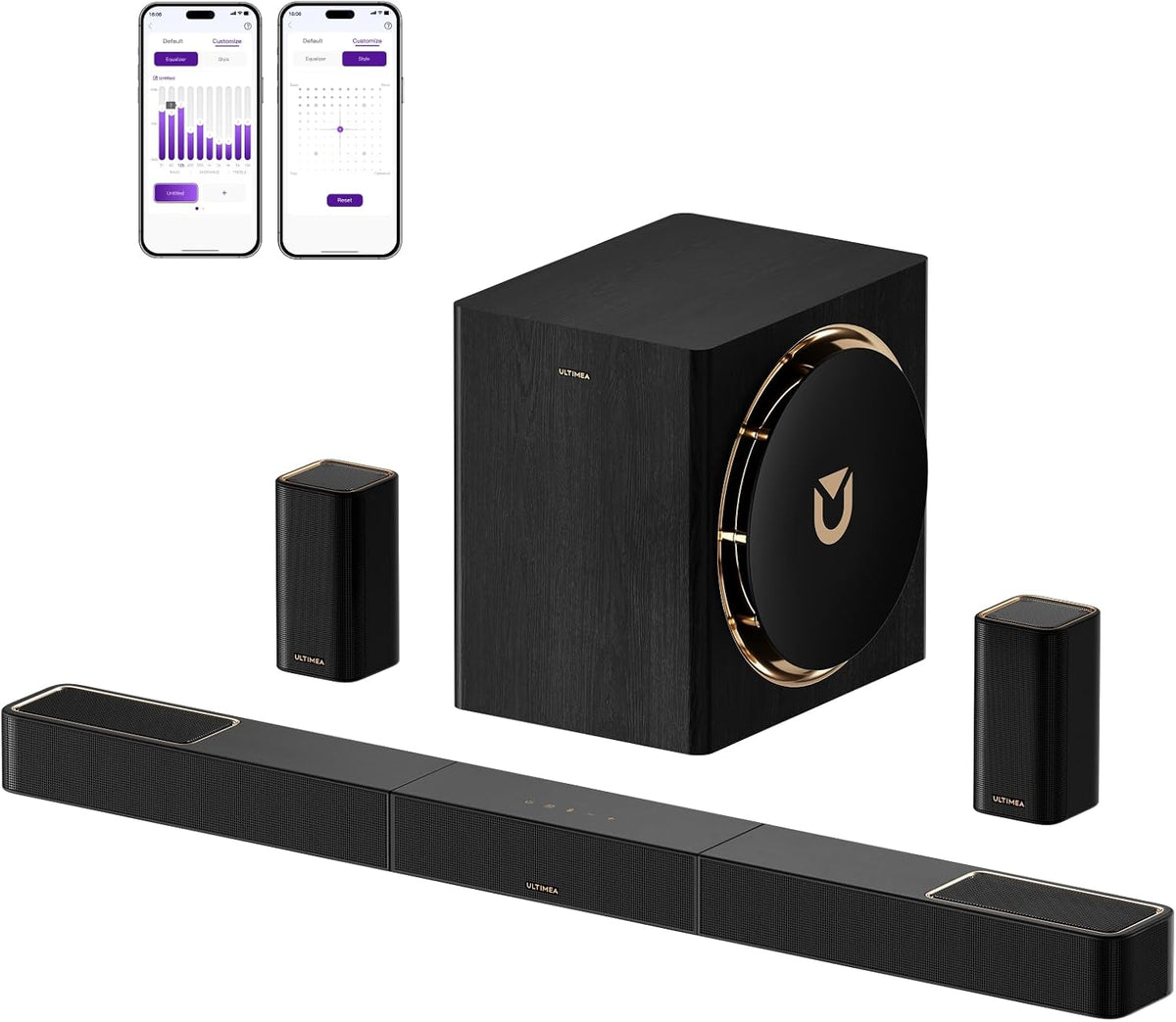 ULTIMEA Skywave X60 7.1.4ch Professional Wireless Surround Sound System