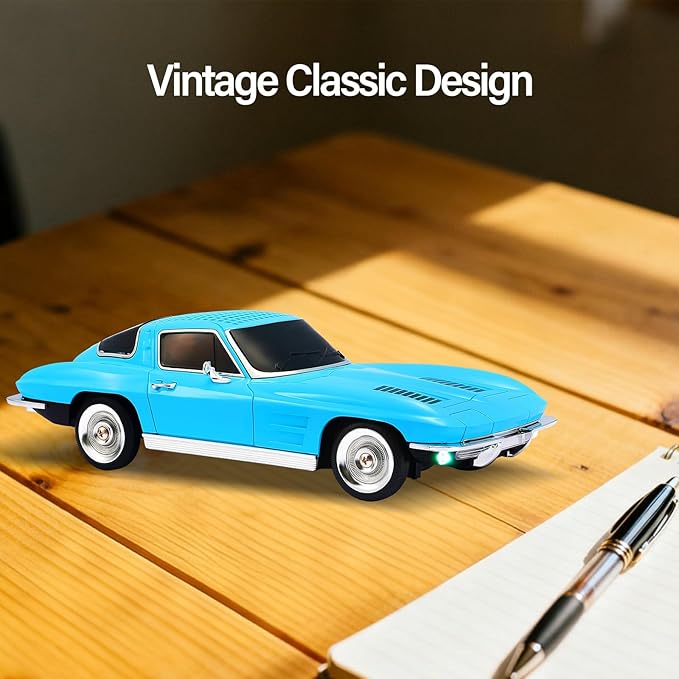 WSTER Retro American Style car Bluetooth Speaker, Portable Wireless Outdoor - Image 5