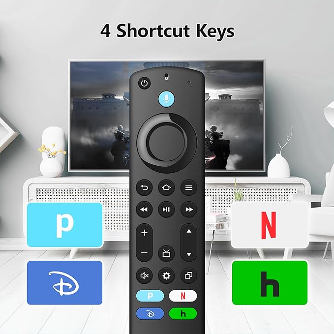 Replacement Voice Remote for Fire Smart Stick 4K/4k Max, Stick/Lite/HD - Image 7