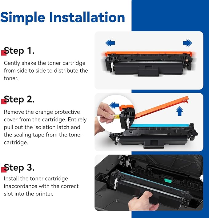 210X High-Yield Toner Cartridge 4 Pack Compatible Replacement - Image 5