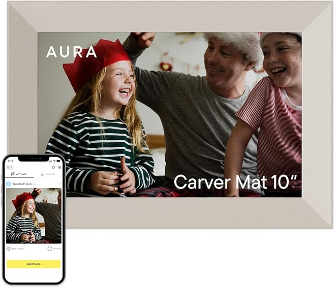 Aura Stone Digital Picture Frame by Aura