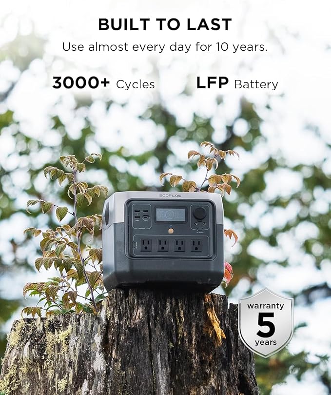 EF ECOFLOW Solar Generator RIVER 2 Pro 768Wh LiFePO4 Battery - Image 4