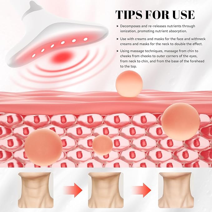 Sveekery Facial Sculptor with Red Light Therapy, Microcurrent & Vibration - Image 4