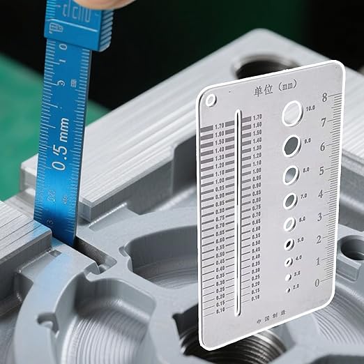 High-Precision Crack Width Gauge, Stainless Steel Precision Scale Home - Image 3