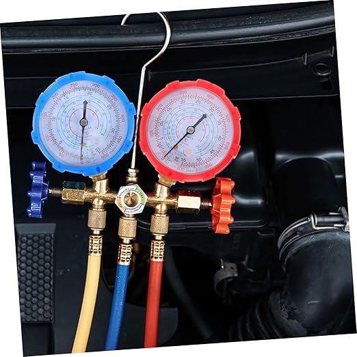 AKOOSY Automotive Gauge Set Multi Compatible Air Conditioning Pressure - Image 7