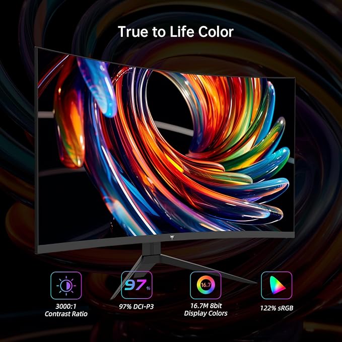 KTC 32 Inch FHD 1080p Curved Gaming Monitor - Image 3
