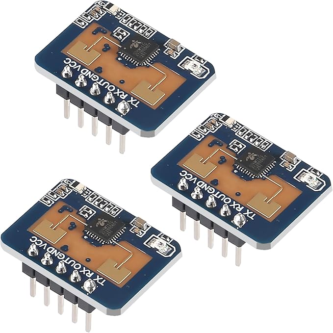 XIITIA 3pcs LD2410C Human Presence Radar Sensor Module HLK-LD2410 LD2410 by XIITIA