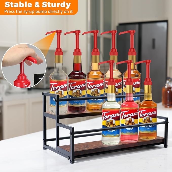Coffee Syrup Rack Organizer - Image 2