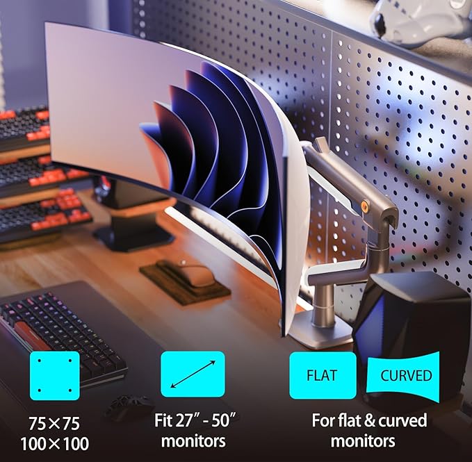 NB Ergonomic Gaming Monitor Arm - Image 2