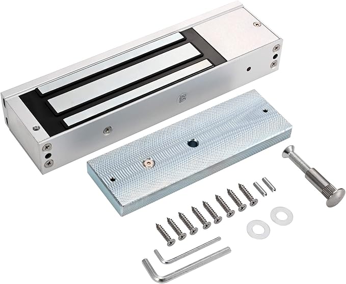 Electric Magnetic Lock 500KG 1200LBS Holding Force Electromagnet Lock 12V Fail - Image 4