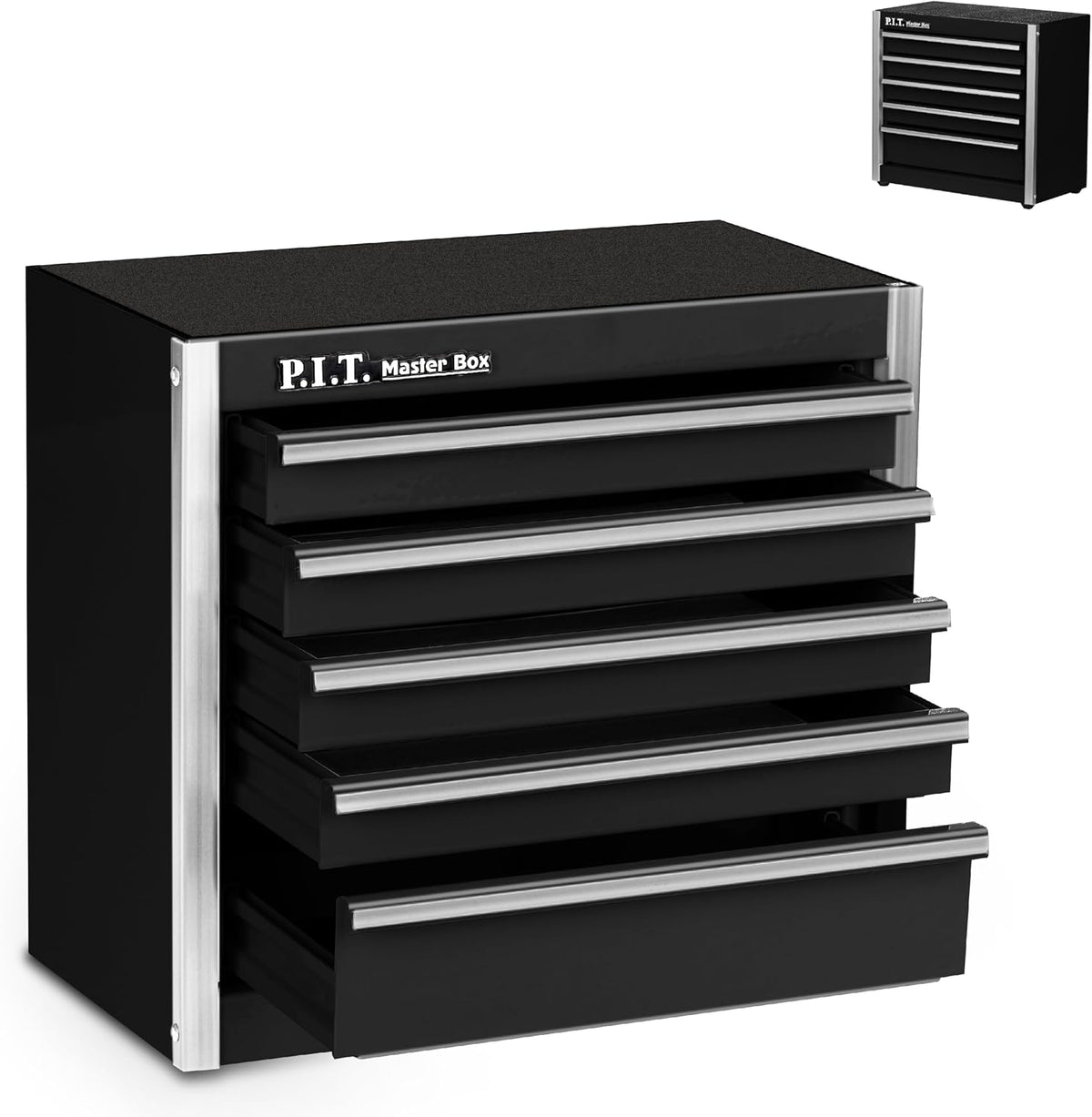 p.i.t. mini tool box,small metal toolbox organizer with, main product view