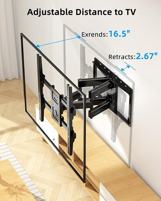 HOME VISION TV Wall Mount for 32-70 Inch TV - Image 6