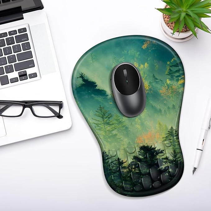 YIWEI Ergonomic Mouse Pad with Wrist Rest - Image 6