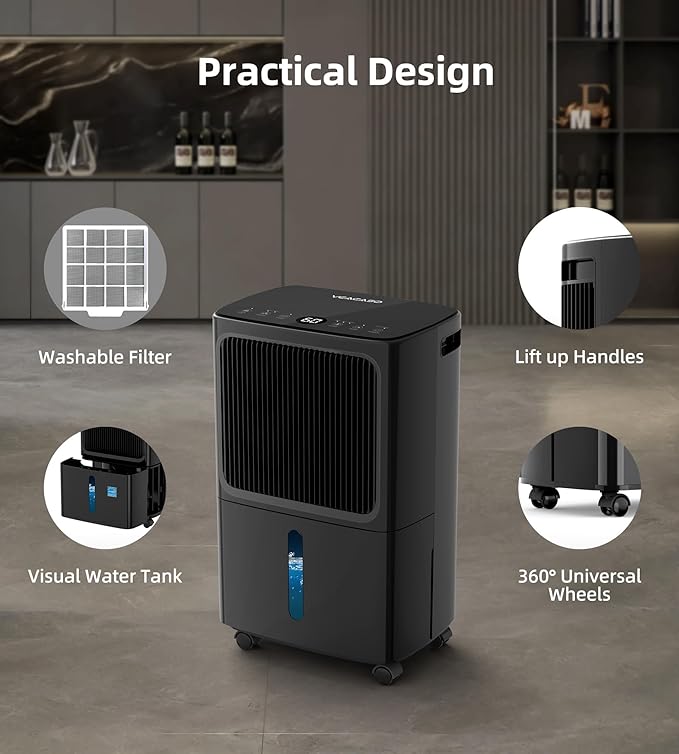 2500 Sq.Ft Dehumidifiers for Home - Image 5