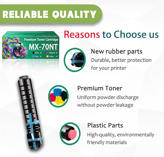 ERNZAT MX-70NT Toner Cartridge Compatible - Image 4