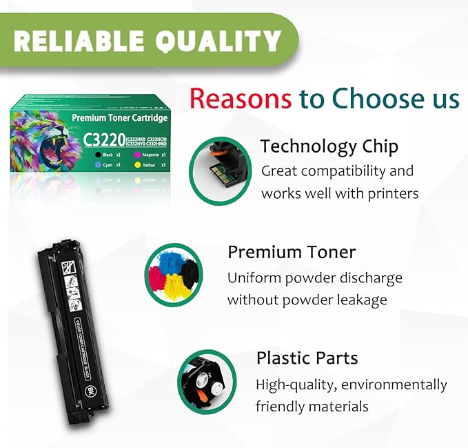 ERNZAT C3220 Toner Cartridge Compatible - Image 4